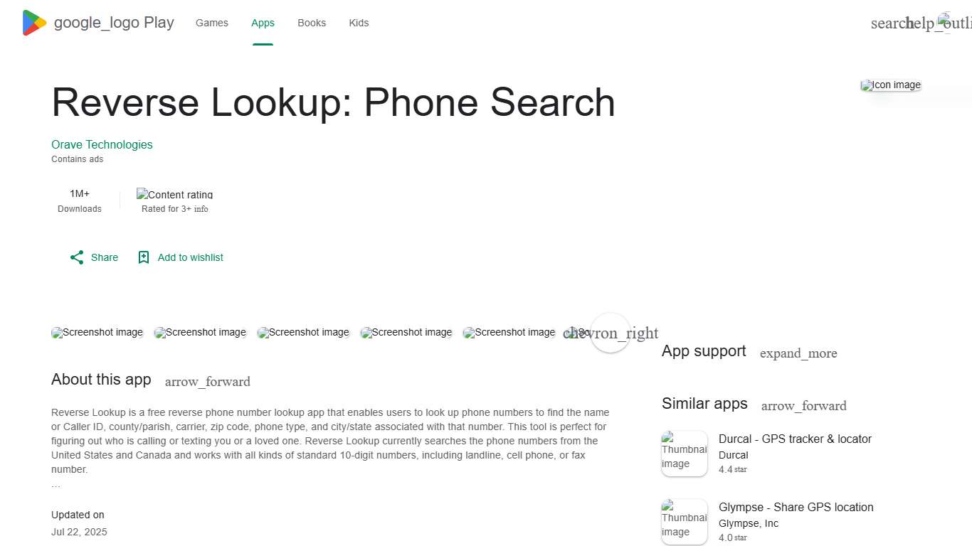 Reverse Lookup: Phone Search - Apps on Google Play